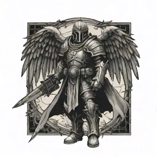 Soldier Warhammer 40K Dark Angel