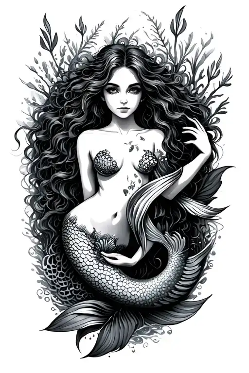Mermaids With Habitat Elements