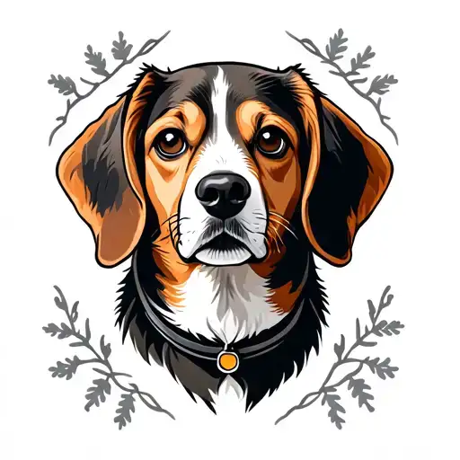 Nordic Brown White Beagle