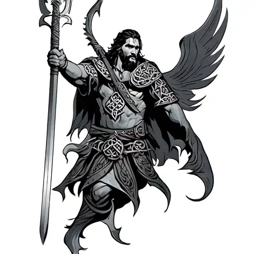 Irish Celtic Warrior