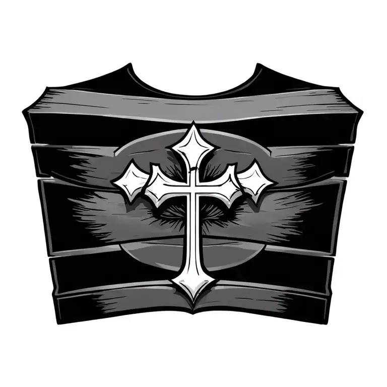 Gothic Catholic Chest Piece