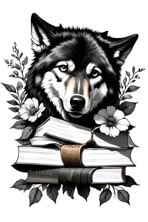 Wolf Books Flowers