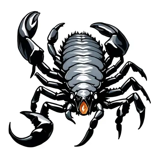 Scorpion With Jewelry