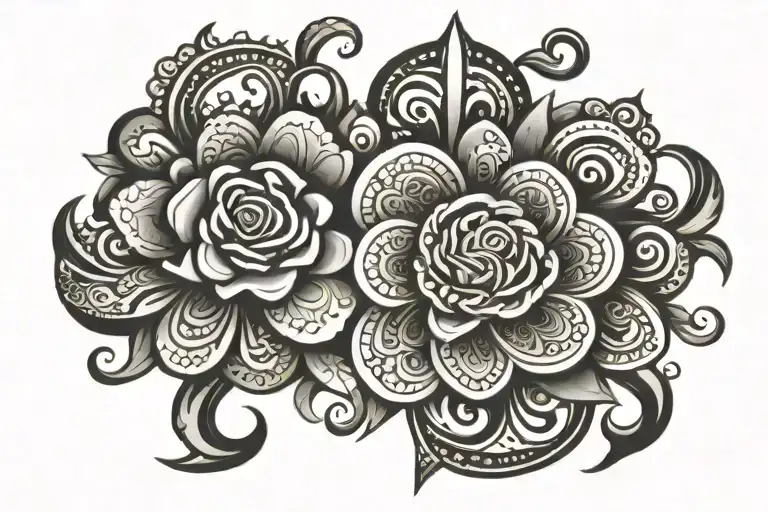 Mexican Patterns Intertwined