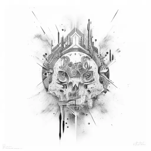 An Abstract Representation Of The Phrase 'Was What It Was Is What It Is'