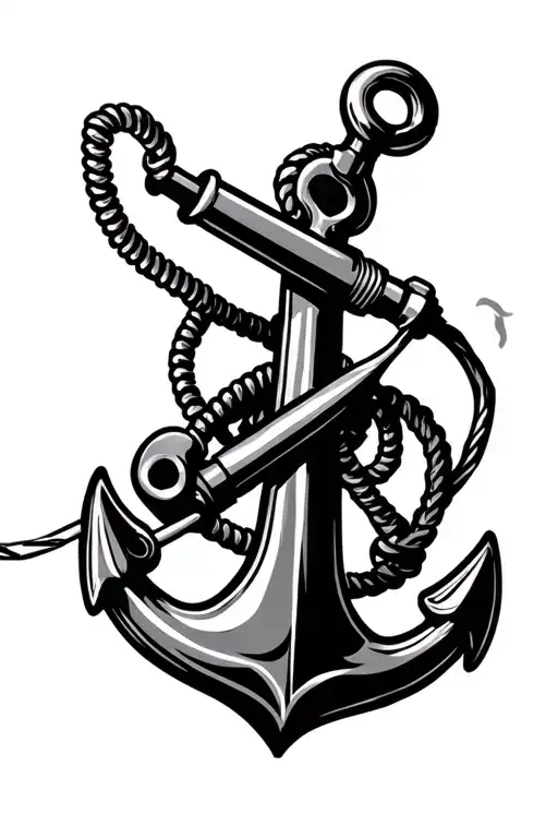 Navy Anchor Soldering Iron