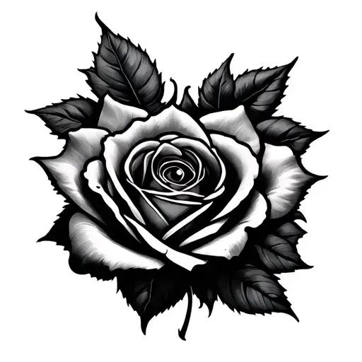 Eye Heart Rose