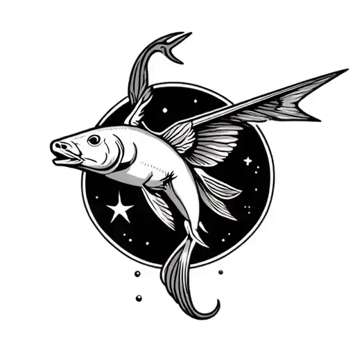 Aquarium And Sagittarius Symbol