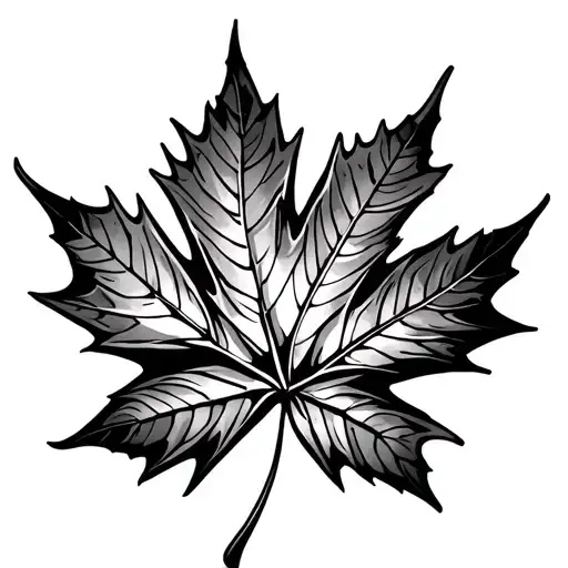 Maple Leaf Turning Into Music