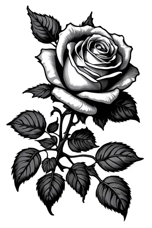 Rose With The Name Hannah Incorporated Within Its Branches