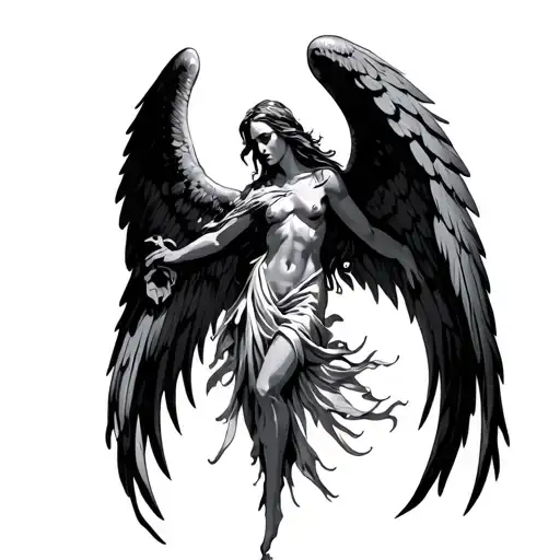 Heaven And Hell Angel