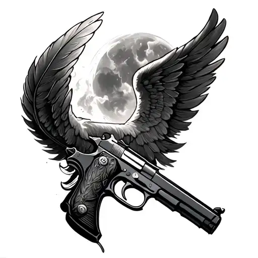 I Want Feather And Archangel Gabriel And Also I Want A Gun Because I'm Criminology Student