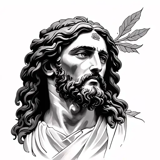 Jesus Unique Tattoo Design