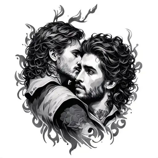 Nicklas Og Tobias In A Bracelet