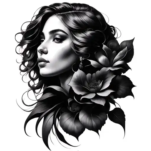 Create A Fine Line Tattoo That Is Symbolic Of Bisexuality