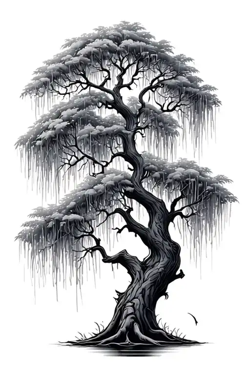 Simple Weeping Willow Tree