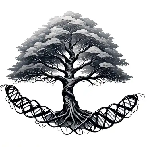 Tree Of Life Dna Double Helix