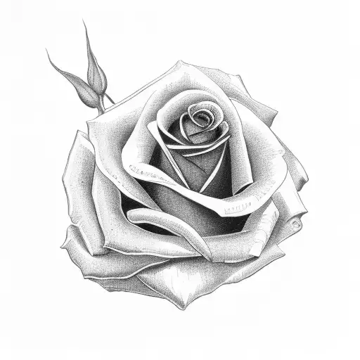 Hand Offering A Rose