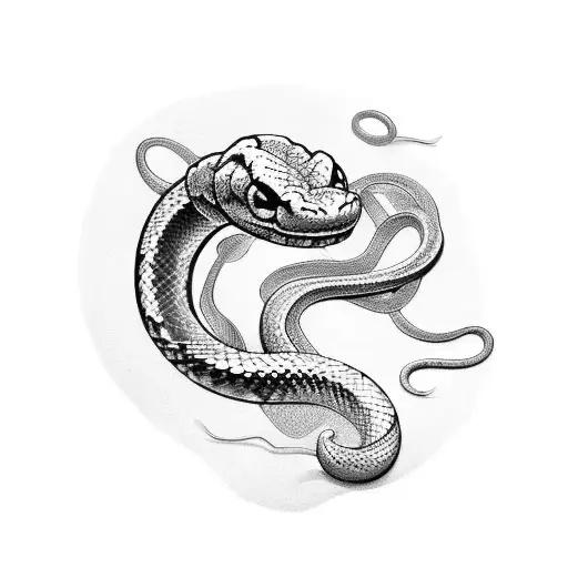 A Hairbow That Becomes A Snake