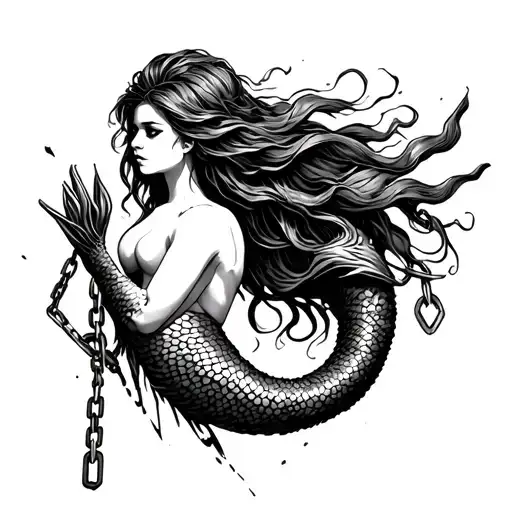 The Mermaid Breaks The Chains