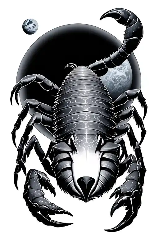 Tattoo Lines Planets Scorpio November 9