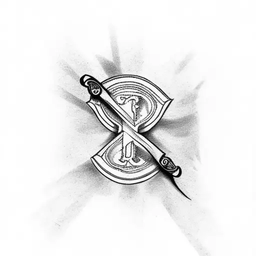 Old Paper Scroll With A Bible Verse On It With A Cross In The Corner Of The Scroll