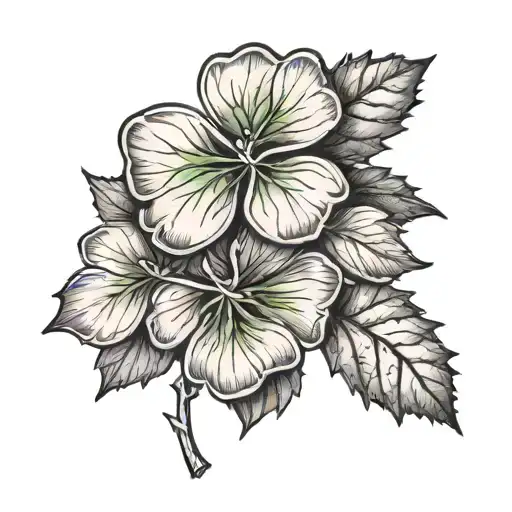 Shamrock Holly Flowers