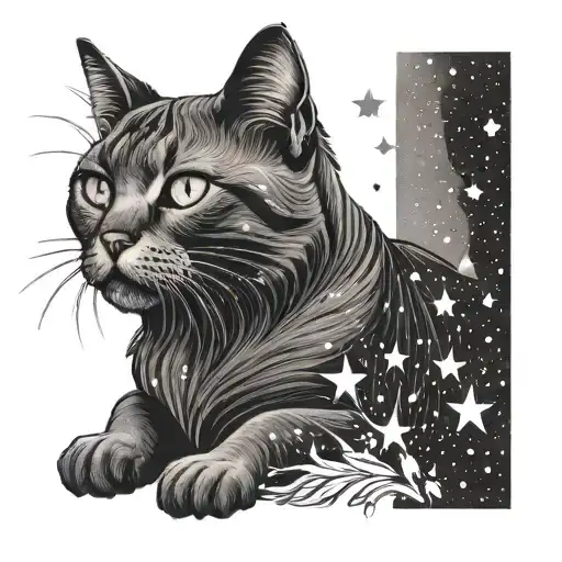 Cat Month Stars