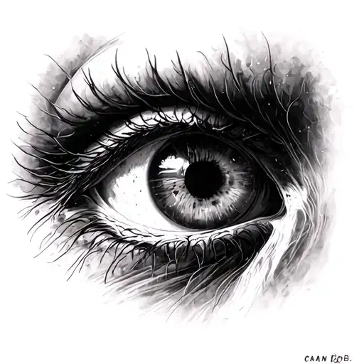 Biblical Despair Eyes Cannot