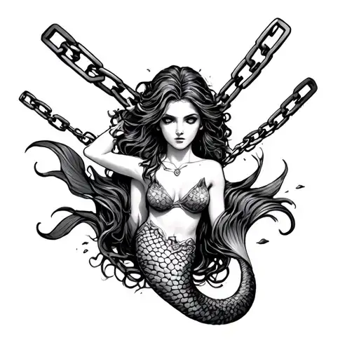 The Mermaid Breaks The Chains