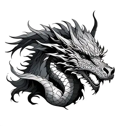 Chevalier Et Dragon Wrapped