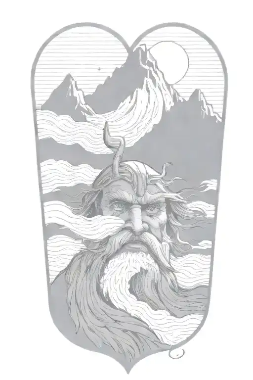 This Is All Part Of Odin's Face