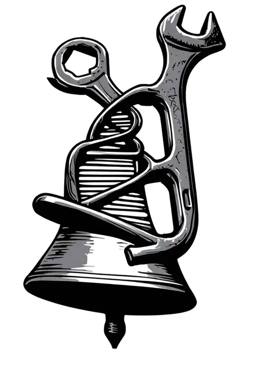 Bell Wrench With Dna As The Handle