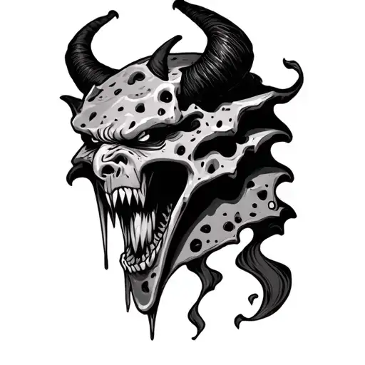 Demon Cheese Art