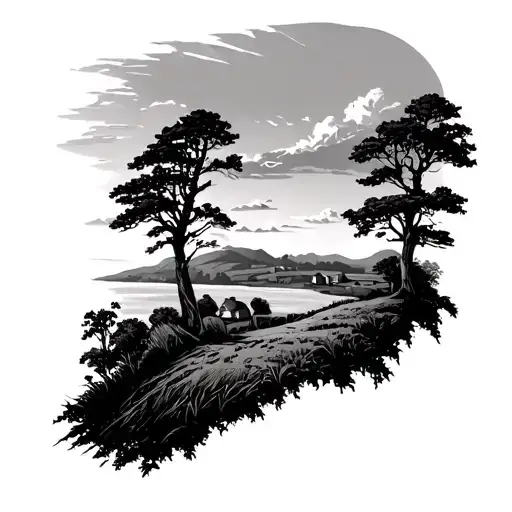 Ireland Country Side Landscape