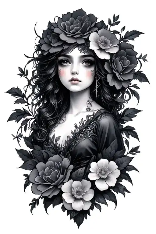 Ethirial Gothic Floral