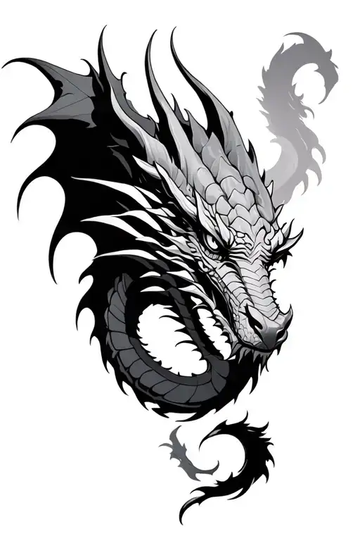 Dragon Tatoo Design