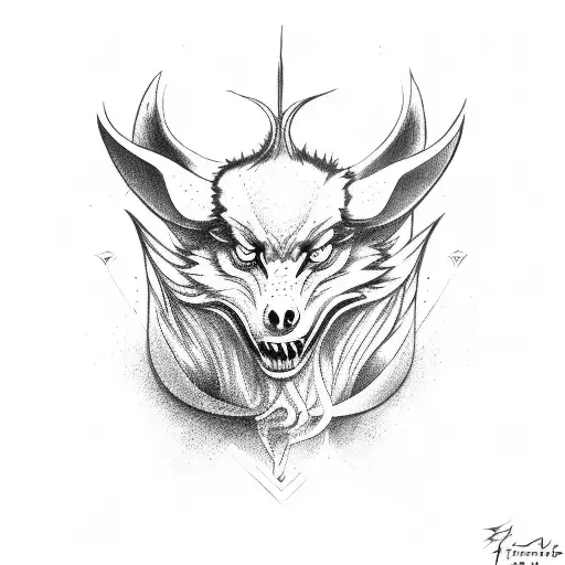 Baphomet Wolf