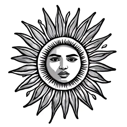 Simple Filipino Sun