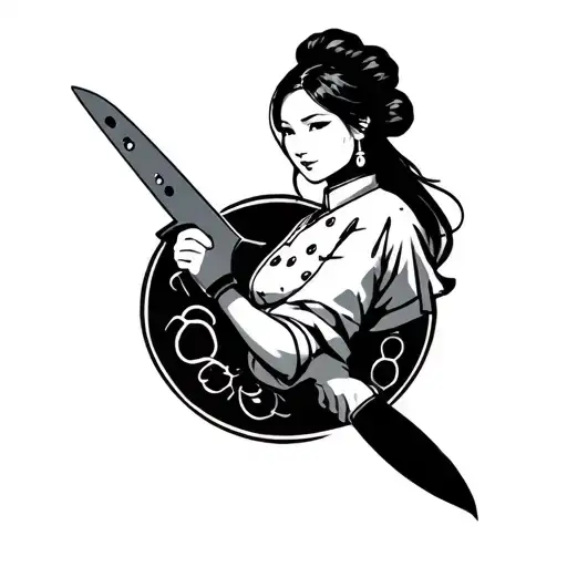Chef Knife Japan Woman