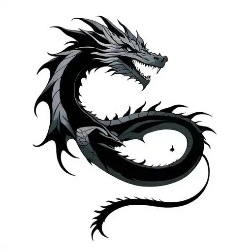 Minimalistic Dragon