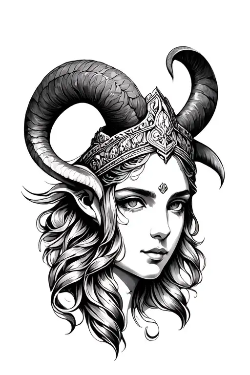 Aries Sexy Goddess Athena