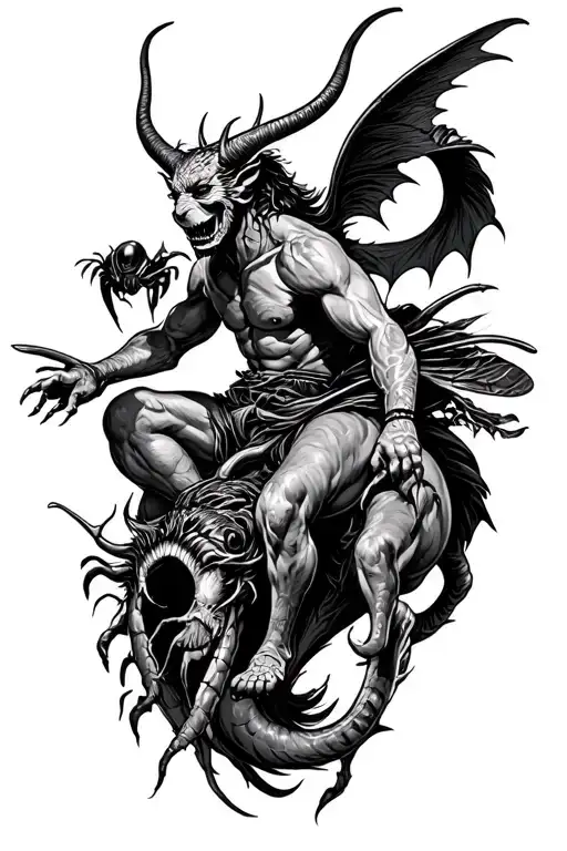 Devil Riding A Hornet
