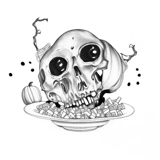 Creepy Cute Halloween Candy With Blood