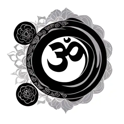 Karma Circle And Inside Karma Om