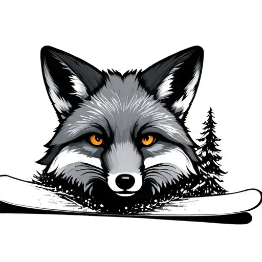 Fox And Snowboard Season