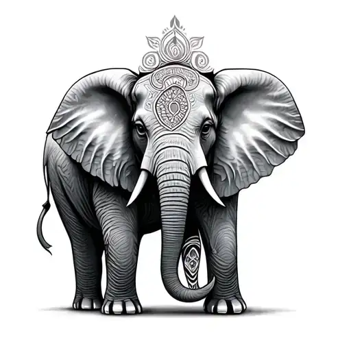 Elephant Book Genealogy Nature Totem