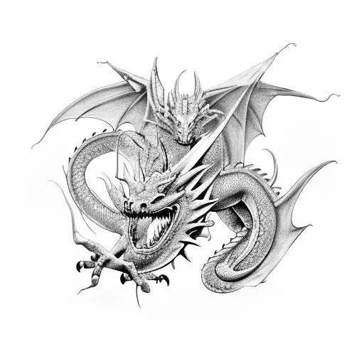 Dragon At Arm