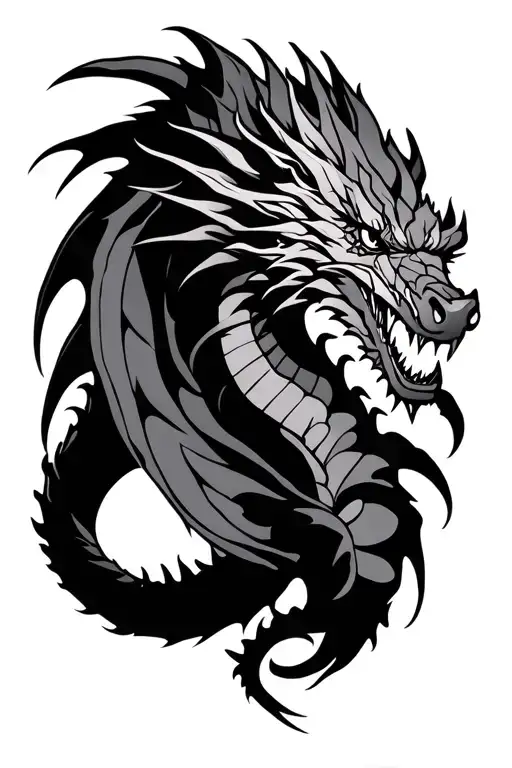 Determined Dragon Infused