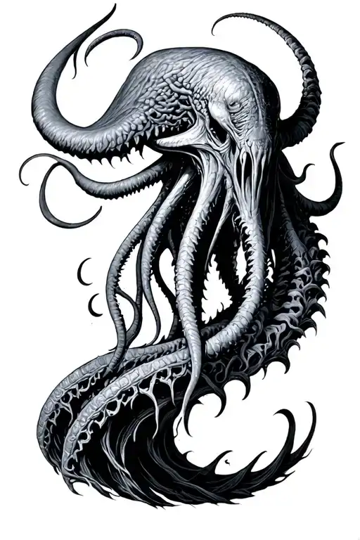 Cthulhu Lovecraft Skyrim Hermeus Of The Sea